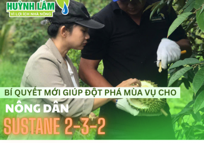 Sustane 2-3-2 – Bí quyết mới giúp nông dân đột phá mùa vụ, nâng cao năng suất bền vững