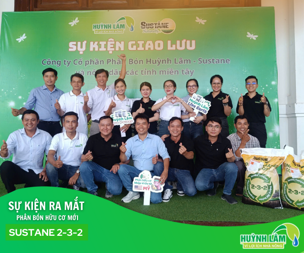 Công ty CP phân bón Huỳnh lâm tại hội thảo ra mắt sản phẩm mới.